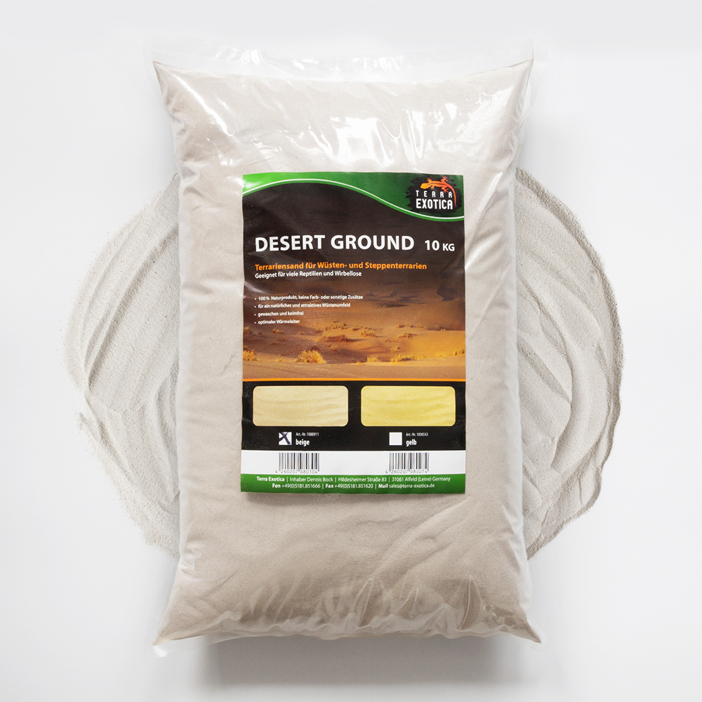 Desert Ground - Terrariensand - 10 kg - Beige
